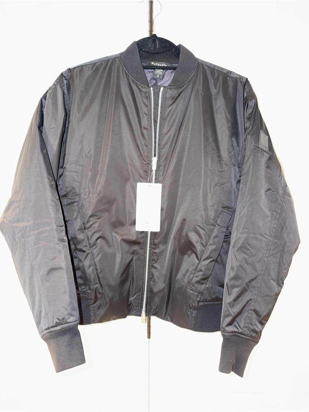 Athleta Sateen Bomber Size Small NWT